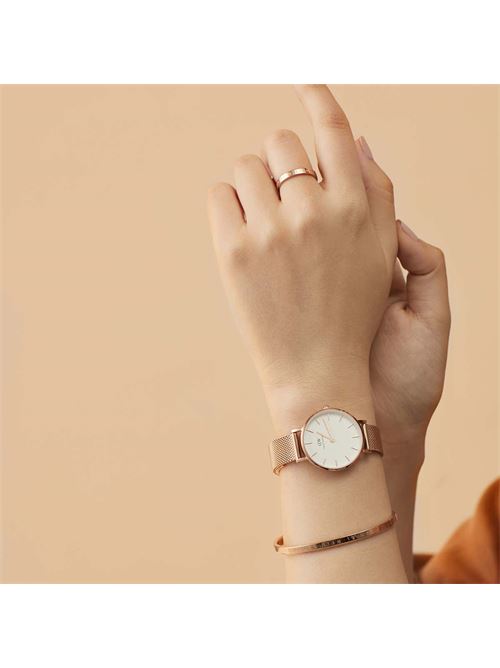 Orologio Daniel Wellington Classic ROSE WHITE PETITE Cassa 32 mm DW00100163 DANIEL WELLINGTON | DW00100163-ROSE